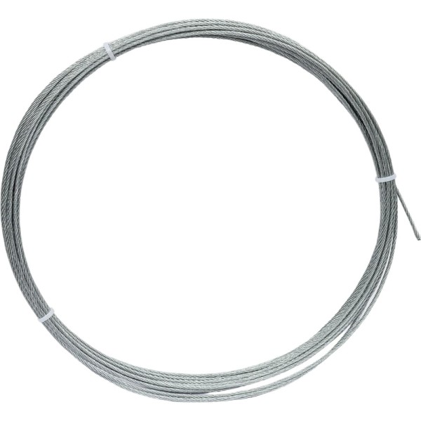 Стальной трос для растяжки DIN 3055, 2 мм, 10 м Tech-Krep 127842