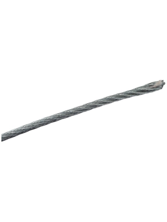 Стальной трос для растяжки DIN 3055, 2 мм, 10 м Tech-Krep 127842
