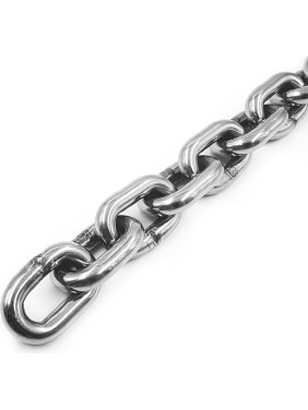 Нержавеющая цепь KREPFIELD 5x18,5 мм, DIN 766, А2, сварная, короткозвенная, 9 м 766А2ЦЕПЬ5ММ-9