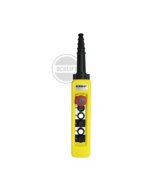 Пульт управления OCALIFT 4 кнопки, 1 скорость, стоп, ключ, старт, IP65 XАC-A671Y XAC-A671Y