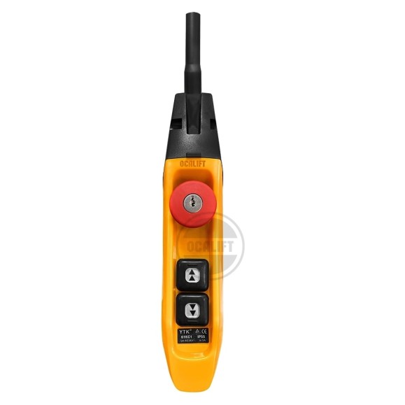 Пульт управления OCALIFT 2 кнопки М5 2 скорости, стоп, ключ, IP55 TNHA1-61FYS