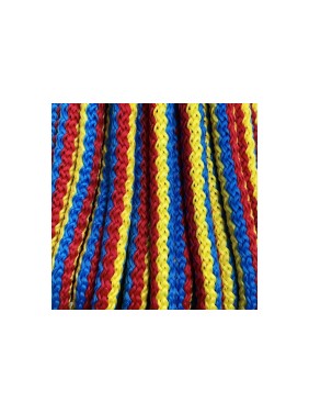 Вязаный шнур Сибшнур Color диаметр 8 мм, цветной, 20 м, моток 30236