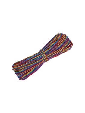 Вязаный шнур Сибшнур Color диаметр 3 мм, цветной, 10 м, моток 30056