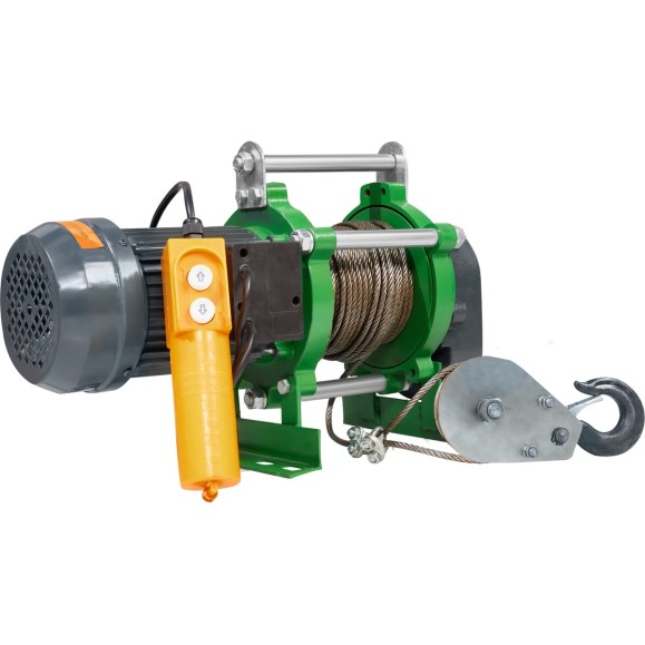 Лебедка электрическая ( электролебедка 300/600кг, 70/35м, U=380v, P3, 50HZ) EURO-LIFT KCD 00019829