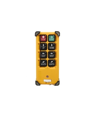 Радиоуправление TELECRANE A21-E3B, пульт 6 кн.+ старт + стоп, 1 скорость, питание 220/380В 00-00001726