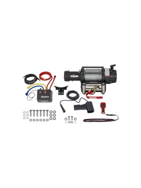 Электрическая лебёдка Runva 12V 18000 lbs влагозащищенная, стальной трос EWB18000S