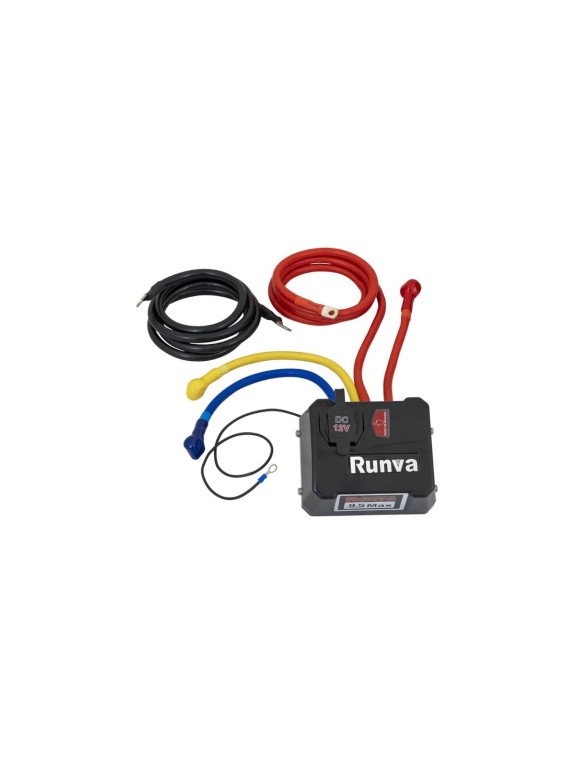 Электрическая лебёдка Runva 12V 18000 lbs влагозащищенная, стальной трос EWB18000S