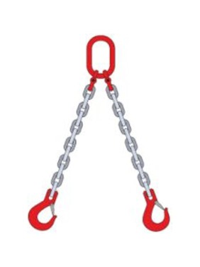 Цепной двухветвевой строп ООО ПКФ Сварком 2СЦ-4,25 т. 2 м. _с укор.крюками р09649 cр09649 Цепной двухветвевой строп ООО ПКФ Сварком 2СЦ-4,25 т. 2 м. _с укор.крюками р09649 cр09649