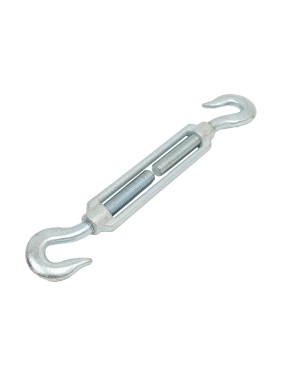 Талреп STAYER DIN 1480, крюк-крюк, М16, 2 шт, оцинкованный, 30525-16