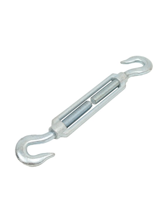 Талреп STAYER DIN 1480, крюк-крюк, М16, 2 шт, оцинкованный, 30525-16