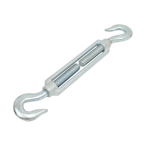 Талреп STAYER DIN 1480, крюк-крюк, М16, 2 шт, оцинкованный, 30525-16