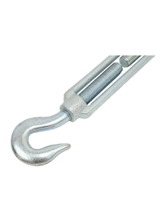 Талреп STAYER DIN 1480, крюк-крюк, М16, 2 шт, оцинкованный, 30525-16