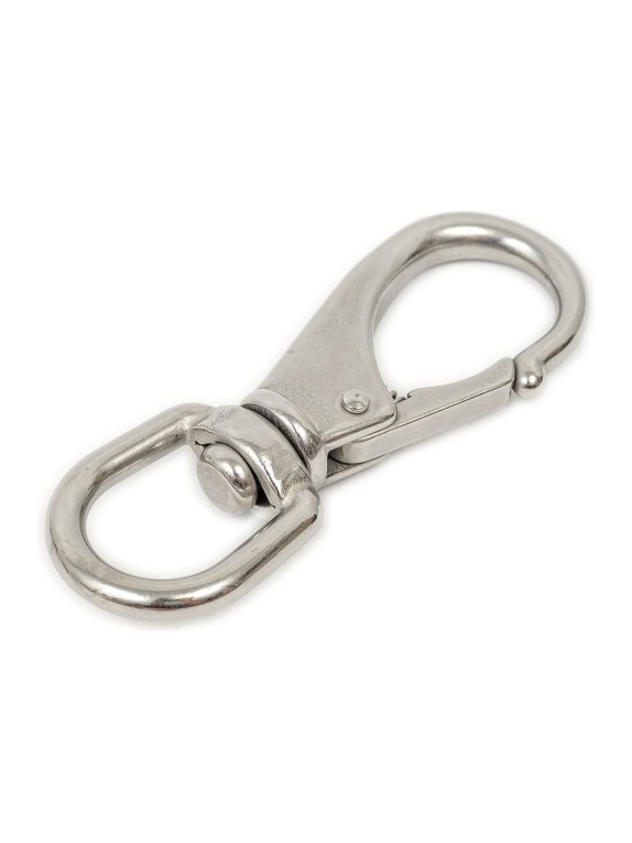 Карабин ЕВРОПАРТНЕР с вертлюгом, 94х19х38 мм, нержав. сталь, 1 шт. G1 8257