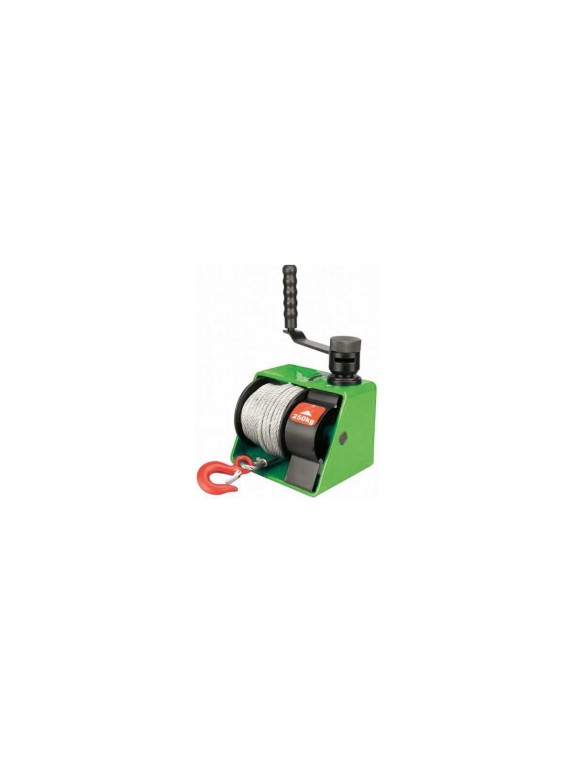Ручная лебедка с червячным редуктором EURO-LIFT VS-250 00009336 (250 кг, канат 20м)