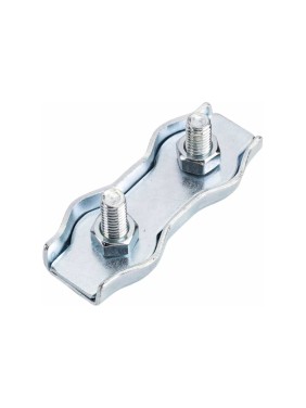 Двойной зажим для стальных канатов STARFIX 8 мм, duplex SM-42875-1