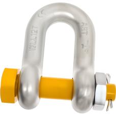 Такелажная прямая скоба со шплинтом HAKLIFT грузоподъемность 12 т SAK120SLBP