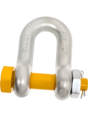 Такелажная прямая скоба со шплинтом HAKLIFT грузоподъемность 12 т SAK120SLBP