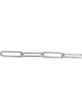 Цепь Fixbox DIN 763, дл. звено, 2 мм, белый цинк, 2.5 м 204520