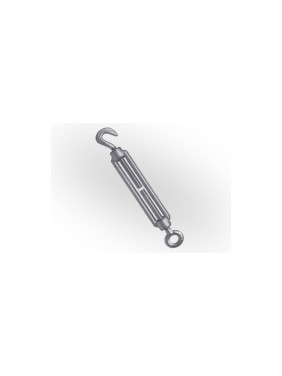 Талреп ЖЕСТЬ DIN 1480, крюк-кольцо, М12, 1 шт., этикетка УТ-00009669