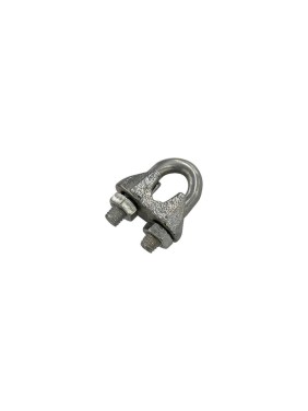 Зажим для стальных канатов STEELREX DIN 741, цинк, 8 мм, упаковка 2 шт. 0519008000W100000210