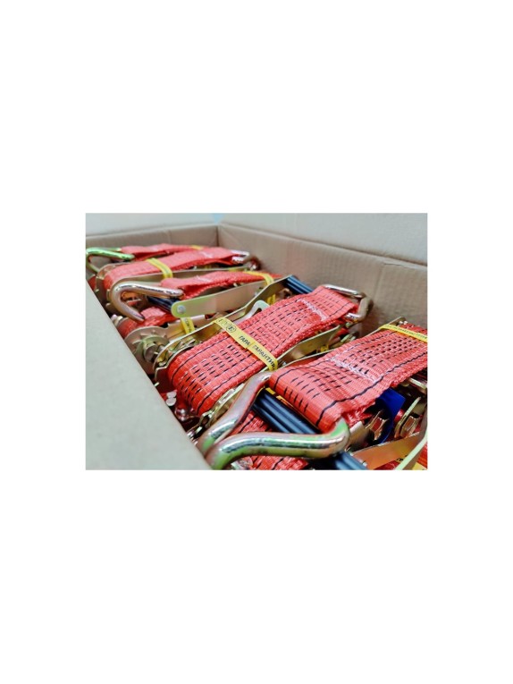 Ремень стяжной UVE 2.5/5.0 т, 8 м, 10 шт RS2-50-5000-8-pack10