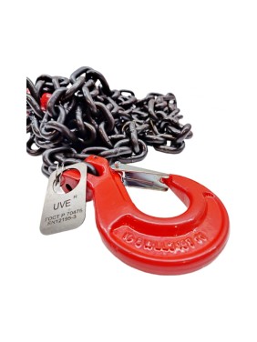 Цепь крепежная UVE 8 класс, 10 мм, 6.3 т, 5 м, ЦК-10/6300 UVE FC-106300-5000