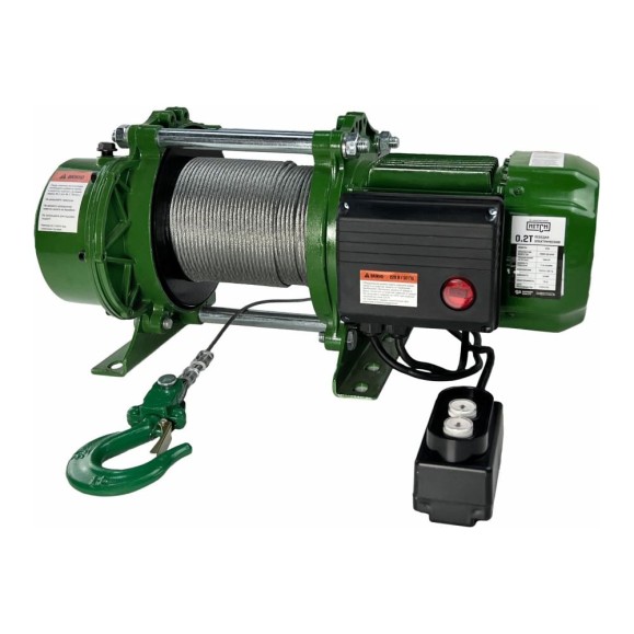 Лебедка электрическая HITCH KCD300 300кг 100м 220В SZ086785