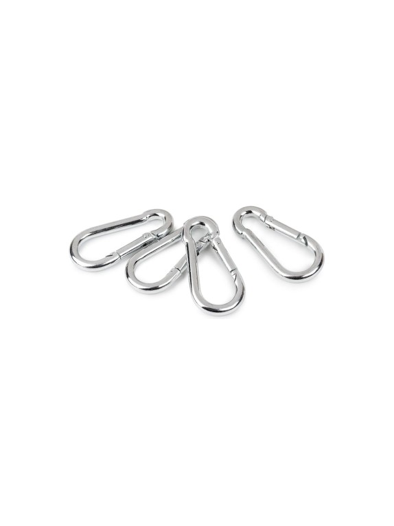 Комплект усиленных универсальных стальных карабинов Forceberg HOME and DIY 5 мм, 4 шт. 9-2080009-004