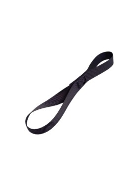 Петля текстильная крепежная UVE 25 мм, 0.5 т, 0.3 м, черная FL-25-500-0,3-black