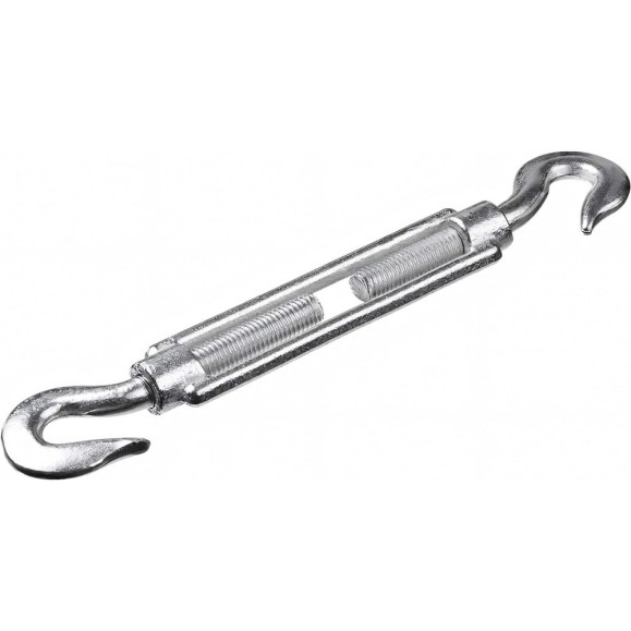 Талреп STAYER DIN 1480, крюк-крюк, М8, оцинкованный, 30525-08