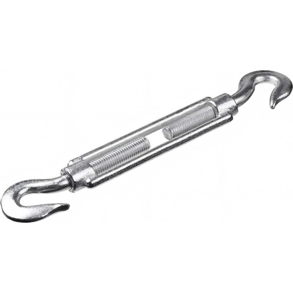 Талреп STAYER DIN 1480, крюк-крюк, М8, оцинкованный, 30525-08