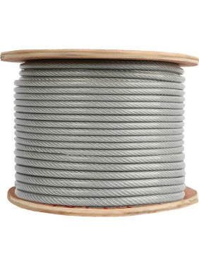 Стальной канат HITCH DIN3064, 6X36WS+FC 10.0 мм, 1000 метров SZ086294