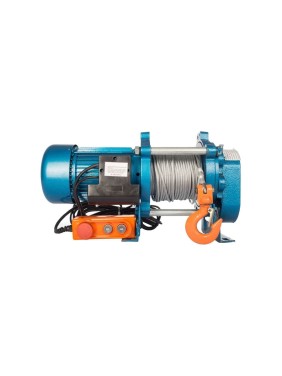 Лебедка TOR CD-750-A, KCD-EC-750 kg, 380В, с канатом 100 м, алюминиевый корпус, 1040734