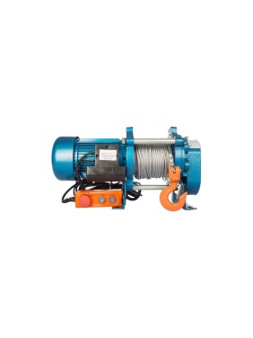 Лебедка TOR CD-1250-A (KCD-EC-1250 kg, 380В) с канатом 100 м (алюминиевый корпус) 1040745