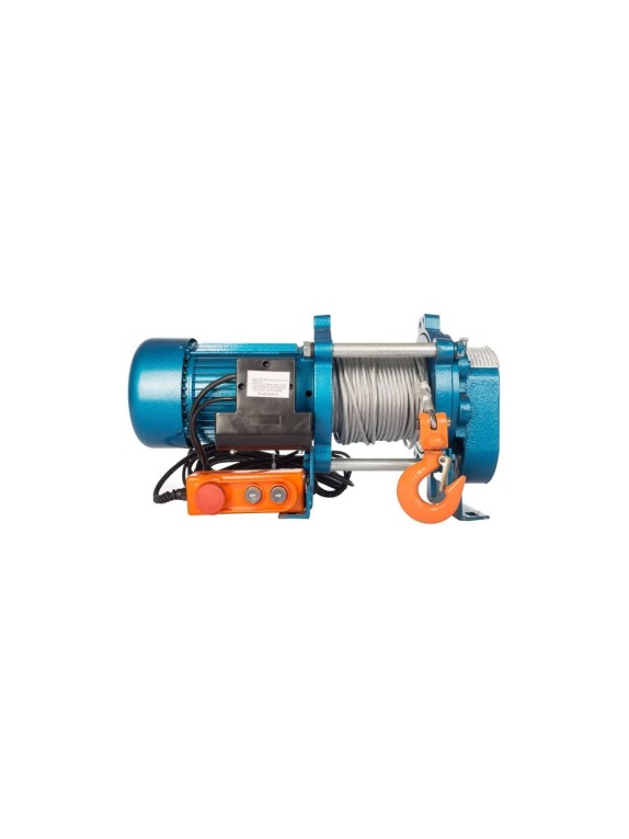 Лебедка TOR CD-1250-A (KCD-EC-1250 kg, 380В) с канатом 100 м (алюминиевый корпус) 1040745