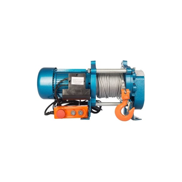 Лебедка TOR CD-1250-A (KCD-EC-1250 kg, 380В) с канатом 100 м (алюминиевый корпус) 1040745