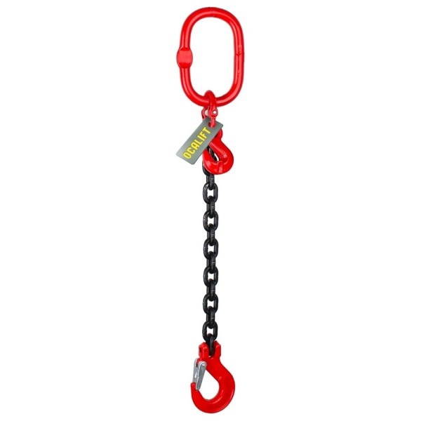 Цепной строп OCALIFT 1СЦ 8т 6м с укоротителем одноветвевой цепь глазированная 16x48 T8 G80 1sc8000t6hf