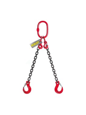 Цепной строп OCALIFT 2СЦ 11,2т 5м с укоротителями двухветвевой цепь глазированная 16x48 T8 G80 2sc11200t5hf Цепной строп OCALIFT 2СЦ 11,2т 5м с укоротителями двухветвевой цепь глазированная 16x48 T8 G80 2sc11200t5hf