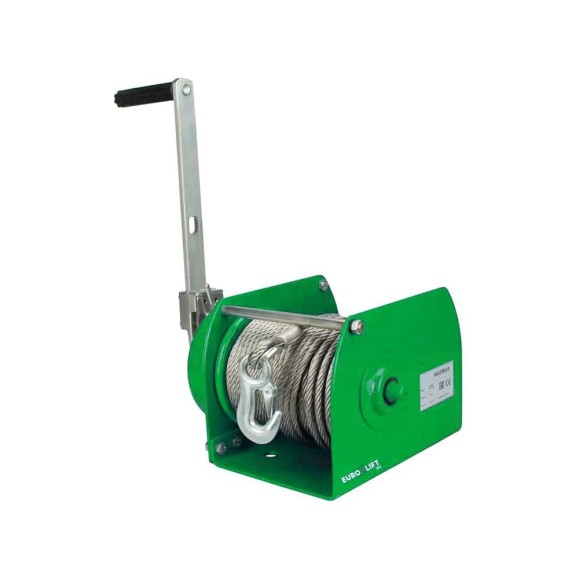Ручная лебедка EURO-LIFT CHW-2.0 00011322 (г/п 2000 кг, 40м)