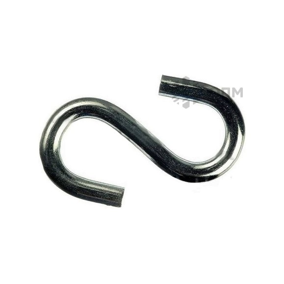 Крючок ОПМ 334001 тип "S" d6 zn 200 шт УТ000000800
