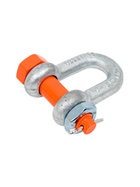 Такелажная скоба CERTEX прямая со шплинтом грузоподъемность 2 тонны SAK20SS