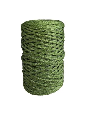 Шнур гамаковый Nita с/с, ПЭ, диаметр 5 мм, 100 м, олива, 6" 4680253061346