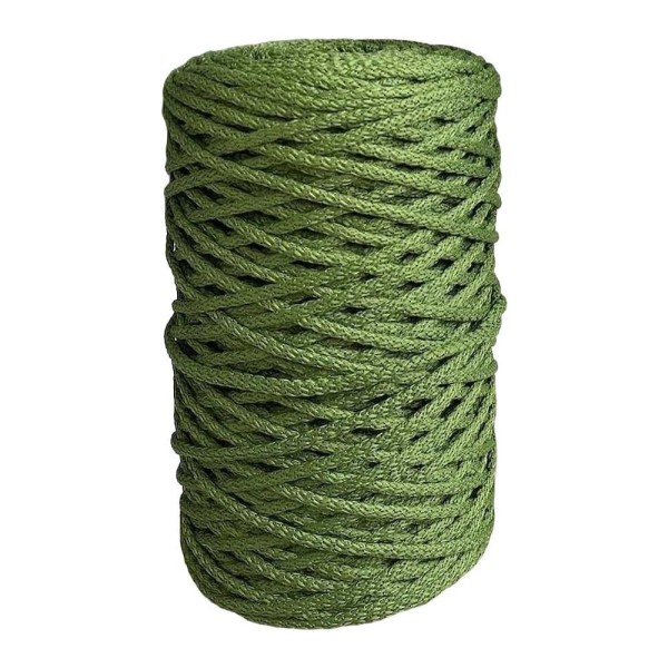 Шнур гамаковый Nita с/с, ПЭ, диаметр 5 мм, 100 м, олива, 6" 4680253061346