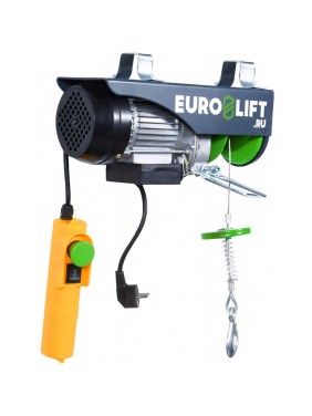 Электрическая стационарная лебедка (600/1200 кг, 18/9 м) EURO-LIFT PA 1200 00016926