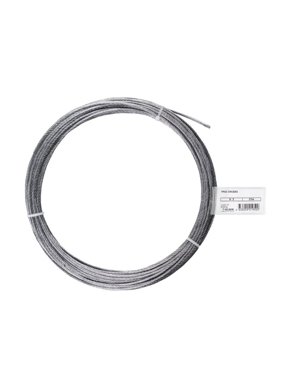 Трос Госкреп DIN 3055 3 мм (20 м) 7-0019090