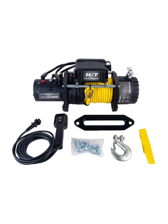 Лебедка электрическая Novawinch HT-12000 синт Трос, 12В W2226
