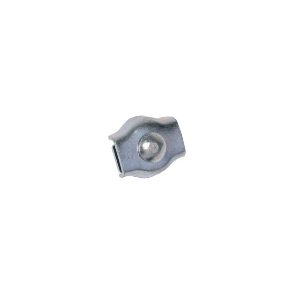 Зажим для стальных канатов STEELREX одинарный, SIMPLEX, цинк, 5 мм, упаковка 1 шт. 0521005000W100000110