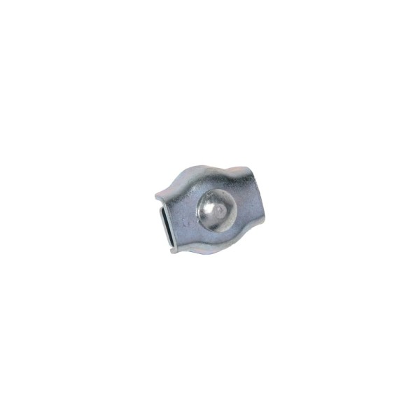 Зажим для стальных канатов STEELREX одинарный, SIMPLEX, цинк, 5 мм, упаковка 1 шт. 0521005000W100000110