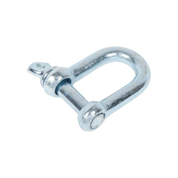 Скоба такелажная STEELREX прямой тип, цинк, 12 мм, упаковка 1 шт. 0507012000W100000110