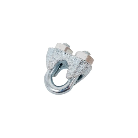Зажим для стальных канатов STEELREX DIN 741, цинк, 3 мм, упаковка 2 шт. 0519003000W100000210